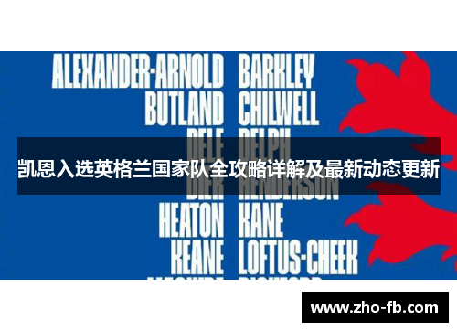 凯恩入选英格兰国家队全攻略详解及最新动态更新